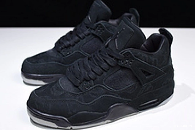Cheap Jordan 4 Nike 001 930155 black kaws Air retro 0624
